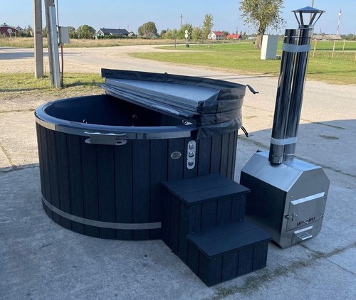 Thermowood fibreglass hot - hot, tub