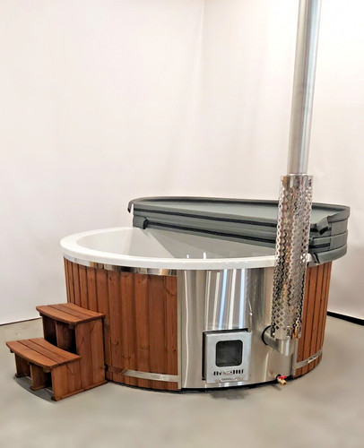 Big acrylic hottub with - big,