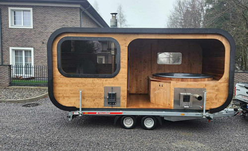 Mobile sauna hot - 🚐♨️,