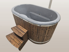 OVAL HOT TUB Fibreglass liner