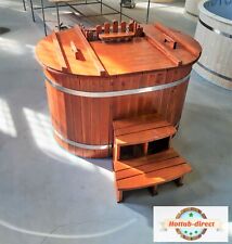 OVAL HOT TUB WITH INSIDE