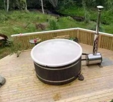 ThermoWood fibreglass Hot Tub