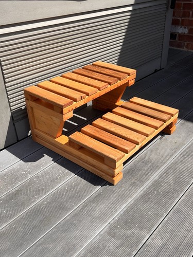 Wooden steps hot - steps, tub