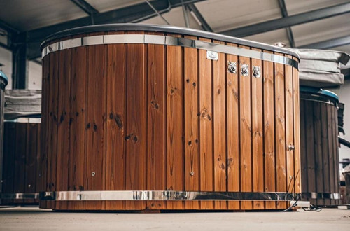 Wooden fiberglass wood fired - wooden,