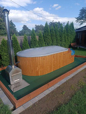 Wood Fired Hot Tub Stove Spa